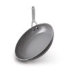 Ninja NeverStick Ceramic Pro 10.25" Fry Pan, Non-Stick Pan, PTFE Free, Ceramic Coated, Stainless Steel Handle, Stove to Oven Safe to 660°F, All Stovetops & Induction Compatible, Black, CW30026BK