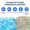 PetSafe ScoopFree Crystal Pro Self Cleaning Litter Box, Automatic Cat Litter Box, Includes Disposable Crystal Litter Tray (Grey, Uncovered) - Image 2