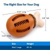 PetSafe Busy Buddy Chompin' Chicken Dog Toys – Treat Ring Holding Chew Toy – BPA Free Rubber – Chicken Scented – Interactive Pet Puzzle for Boredom or Separation Anxiety – Small to Large Dogs - Image 2